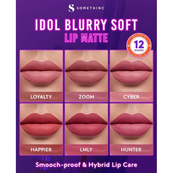 SOMETHINC Idol Blurry Soft Lip Cream Matte - Lipstik