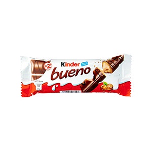 

Kinder Bueno Chocolate T-2 43 GR / Wafer Lapis Cokelat