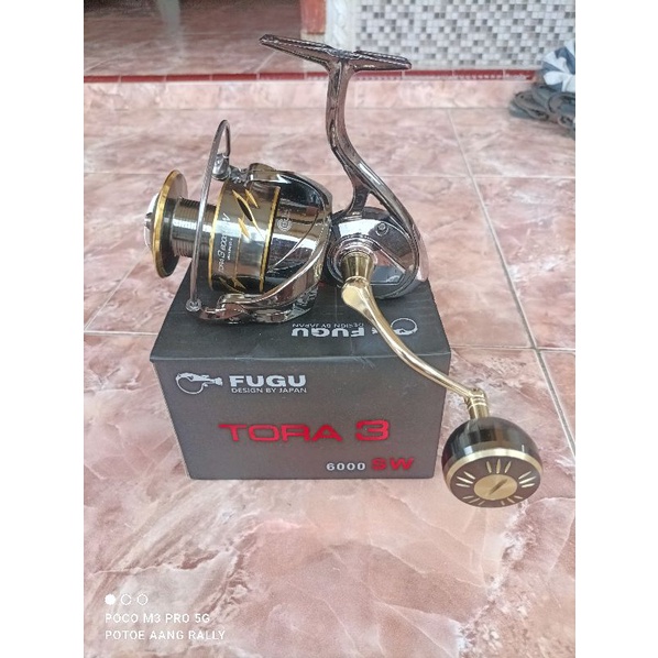 REEL FUGU TORA 3 SW 6000 secon