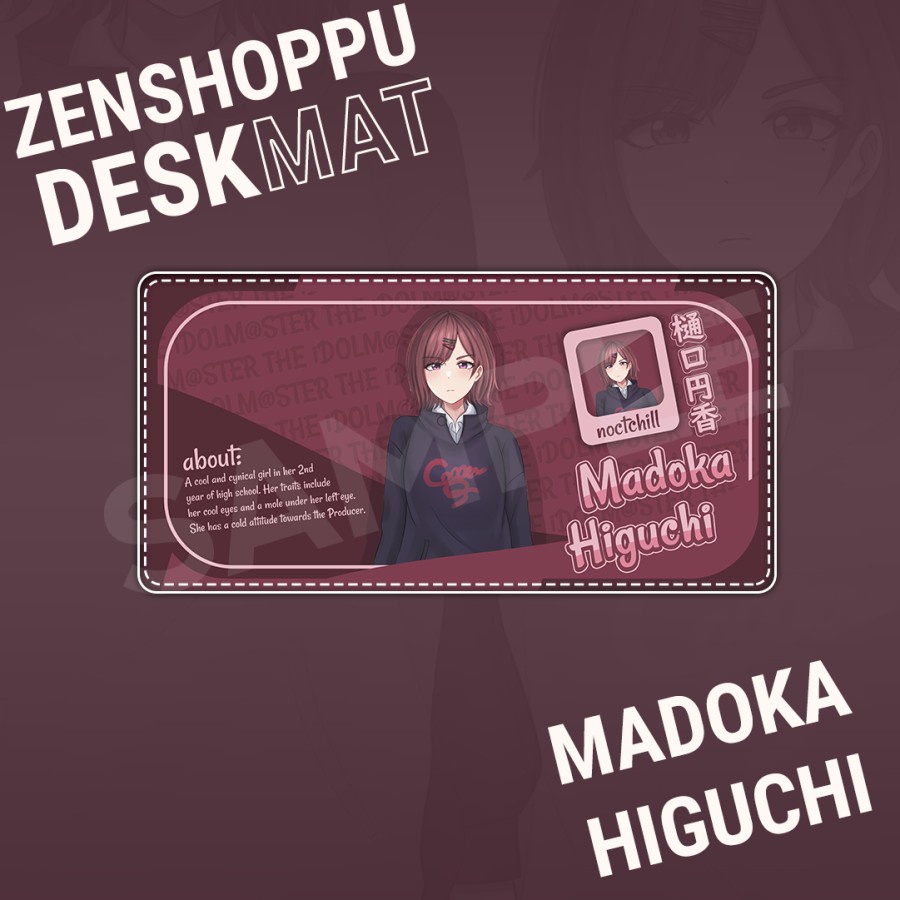 Madoka Higuchi - Idol Master Deskmat / Mousepad