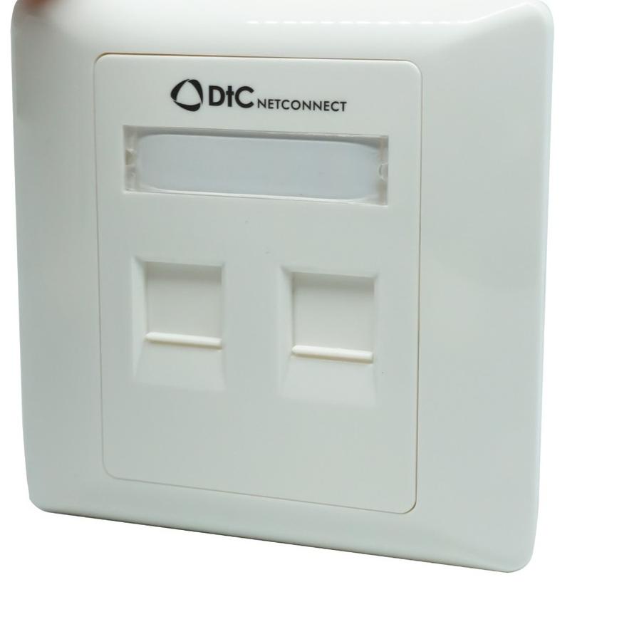 Baru Faceplate British 2 Port - DtC Netconnect