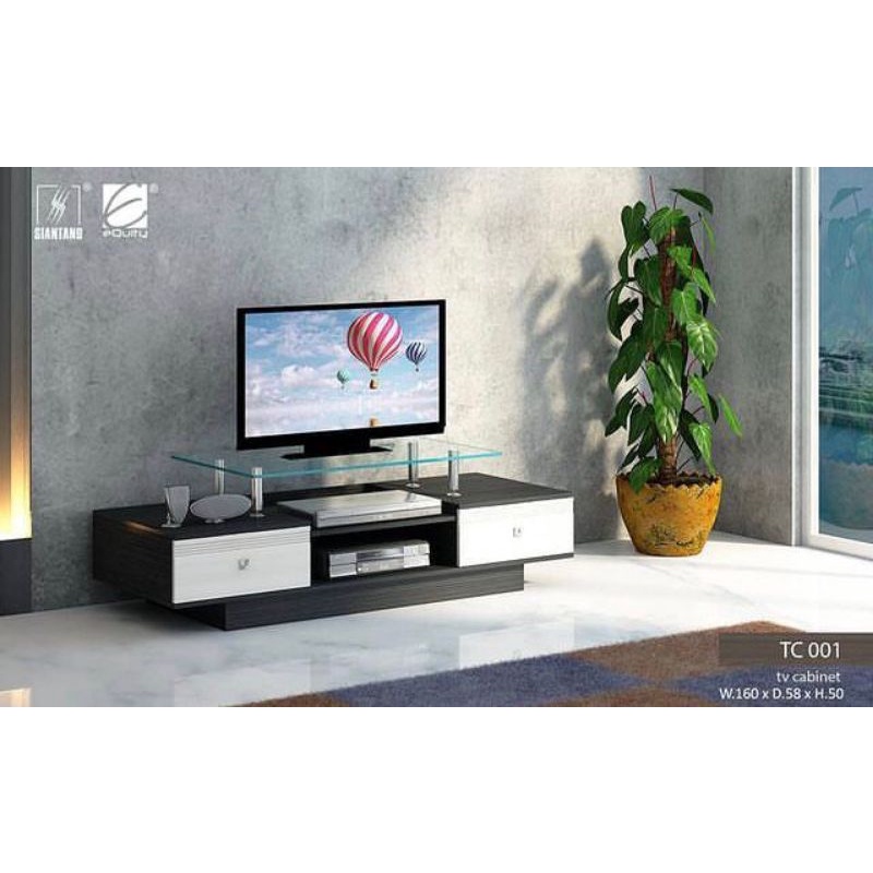 TC 001 Buffet TV Meja TV Rak TV Minimalis (khusus wilayah palembang)