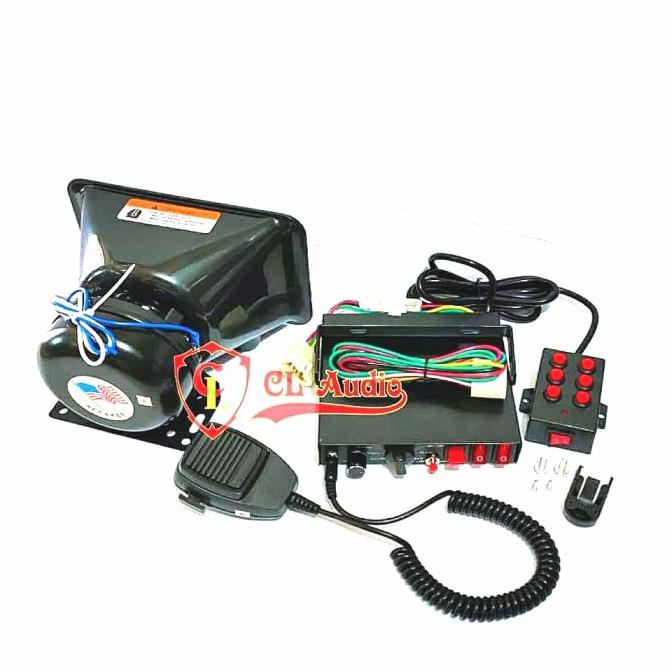 Toa Sirine Patwal/ Toa polisi Model Corong+Modul Jemper