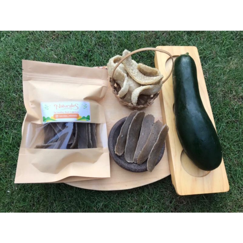 

Kerupuk Zukini Organik | Gluten Free | Mentah | Non Fenol | Naturales | 85gr