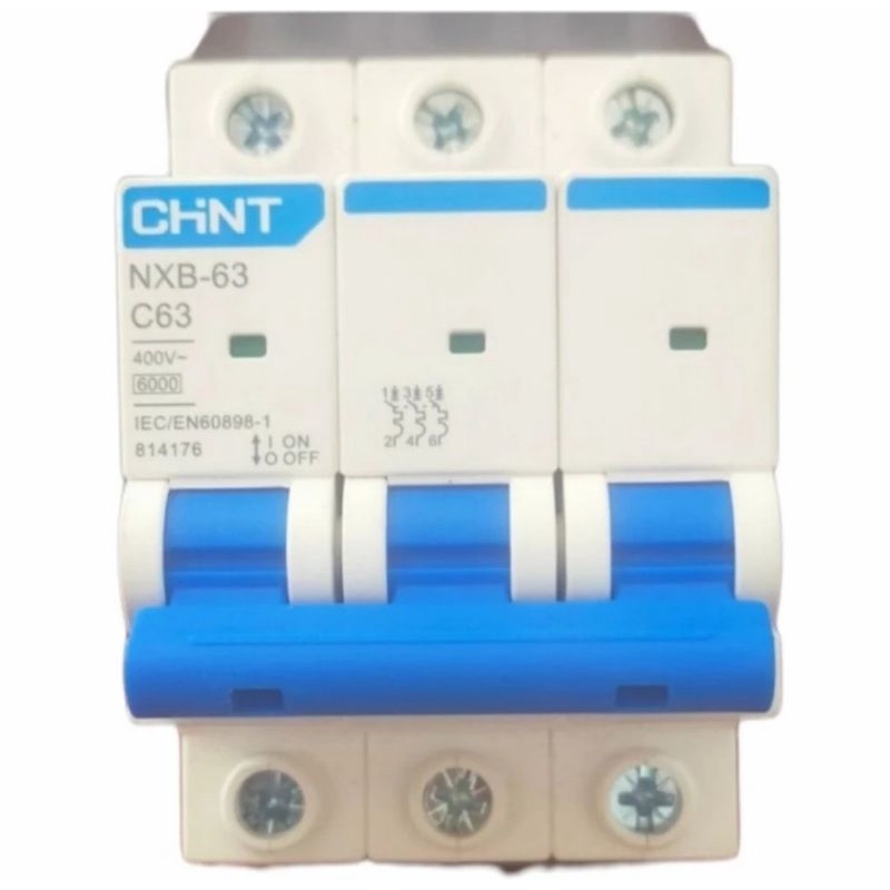 MCB CHINT 3 Phase 50A / 63A (SNI - LMK)