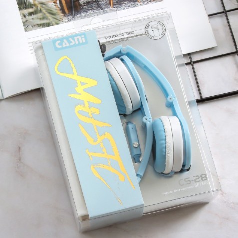 

HIGH QUALITY DJ HEADPHONE CS-28 W/ DETACHABLE CABLE / HARGA MURAH