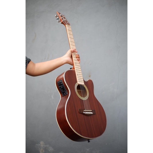 Gitar Cort Akustik/Elektrik Gitar Murah Custom Tanam Besi Terlaris