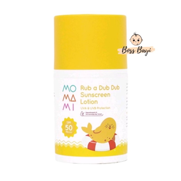 MOMAMI - Rub A Dub Dub Sun Lotion 50ml / Sunscreen Cream 50ml