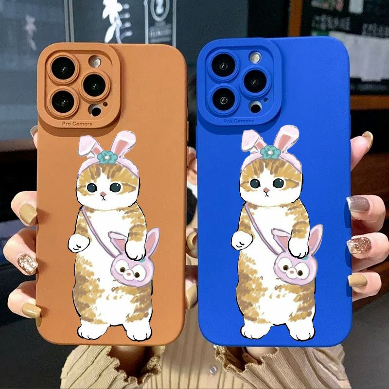 Baru Softcase Cat CC32 for Xiaomi Redmi A1 A1+ 2022 4A 4X 5A 6A 7 7A 8 9 9A 9i 9C 9T 10 10C 11 11T 12 Note 4 4X 5A 5 7 8 9 10s 11s S2 Poco C40 F3 F4 M3 M4 M5 X3 NFC GT Pocophone 5G Prime Pro