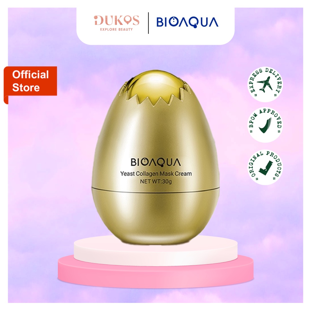 BIOAQUA Yeast Collagen Mask Cream 30g BPOM