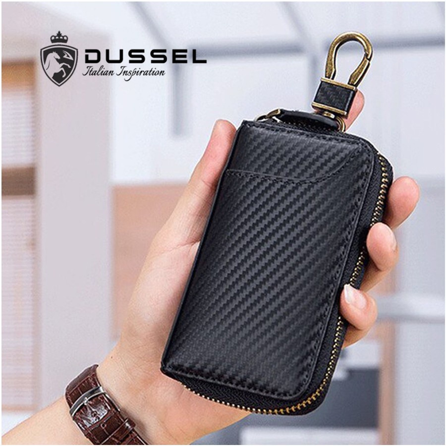 Dompet STNK CARBON Kunci Konci Motor Mobil Sport Kulit Keyless PREMIUM