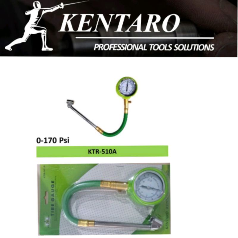 alat ukur tekanan angin ban 170PSI heavy duty kentaro Japan quality