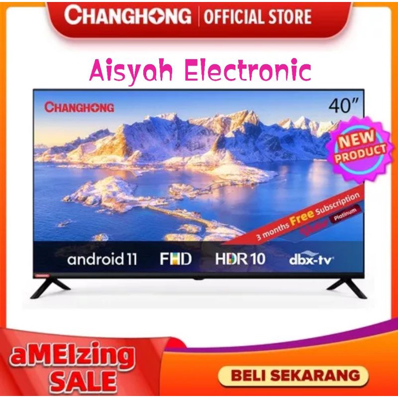 ANDROID TV CHANGHONG 40G7N 40 INCH