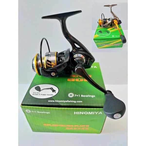 REEL HINOMIYA INFERNO 800 & INFERNO ULTIMA 800 POWER HANDLE