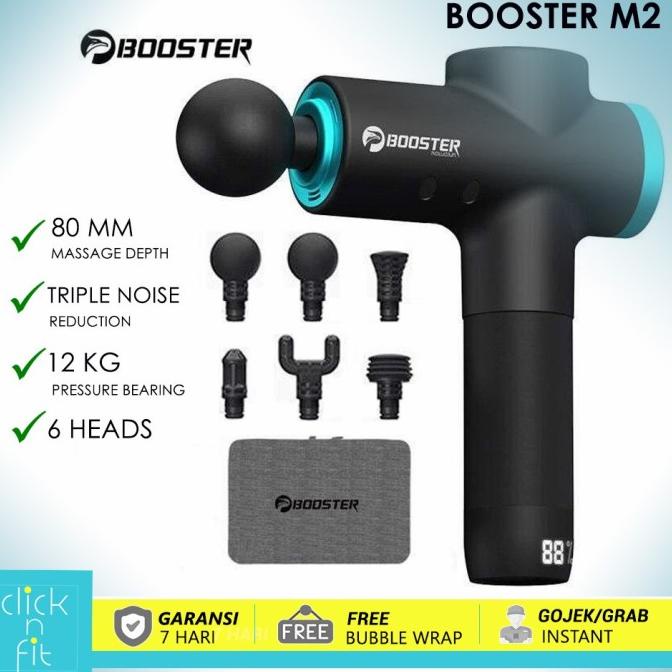 ORIGINAL BOOSTER M2 MASSAGE GUN ALAT PIJAT