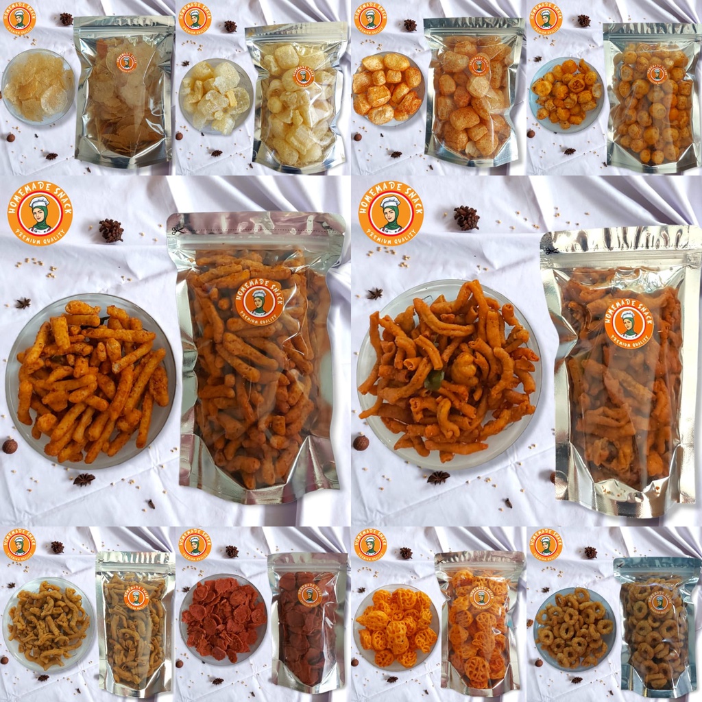 

Homemade Snack Variasi - Aneka Snack dan Cemilan Serba 10.000 Snack Halal Kualitas Premium / Part 4