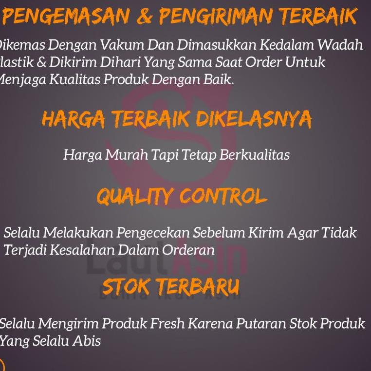 

✱Readystock❋➽ Ikan Teri Medan Asli Kualitas Super Premium 72 ➽