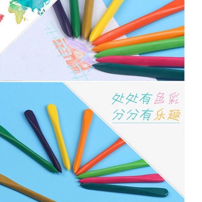 

DS2D⁑ Krayon Anak Crayon Hands Clean Set In 1 Mewarnai Anak Isi 12 24 36 Warna - crayon plastik Bagus Dipakai