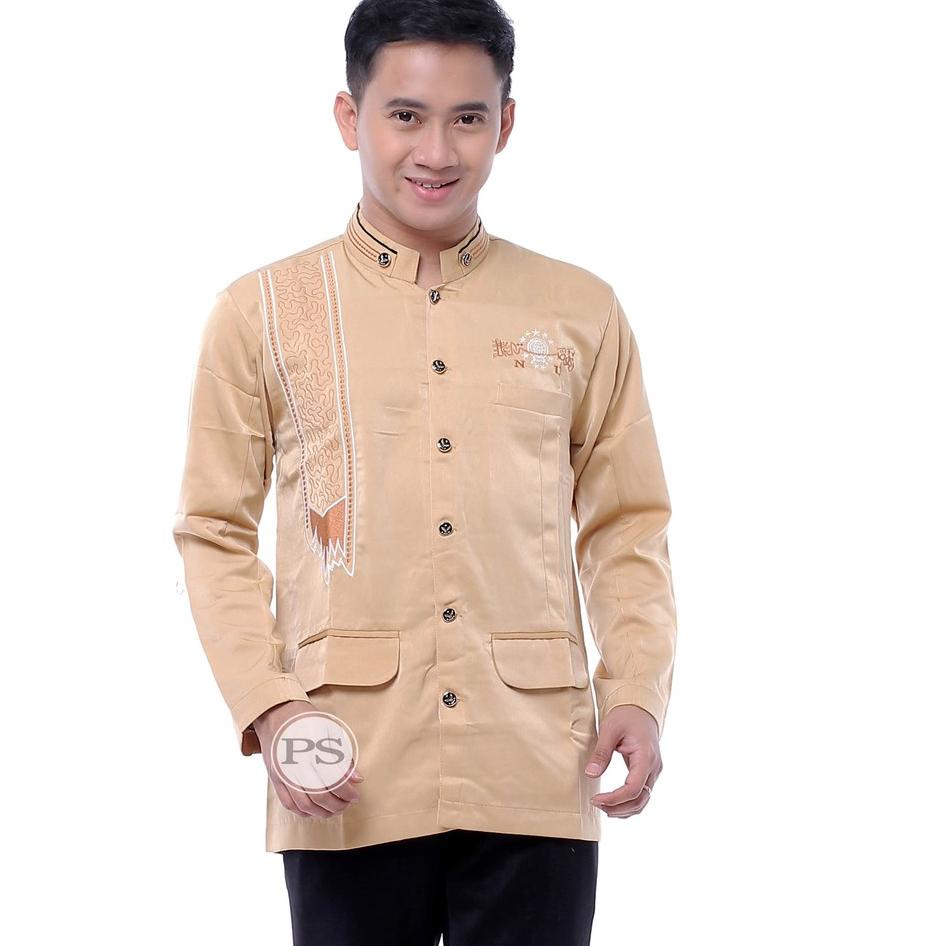 Jasko Bordir Murah Baju Muslim Pria Bordir NU Koko Anak2020 Jumbo "KPL.21De22ᵛ"