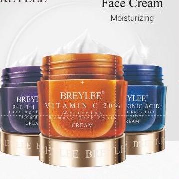 FREE ONGKIR!BREYLEE BE-22 Face Cream Vitamin C Hyaluronic Acid Moisturizing Retinol Anti Wrinkle Kri