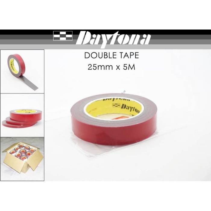 

Daytona Double Tape Acrylic Abu 25Mm X 5M #Original