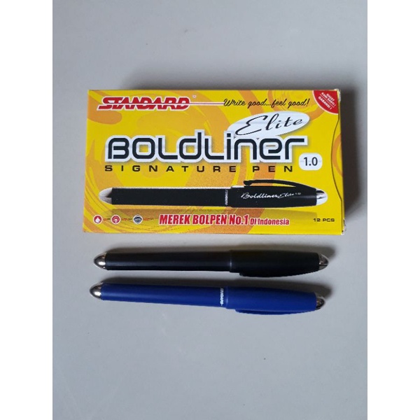 

Pulpen Boldliner Elite 1.0 Standard ( harga untuk 1 Pcs )
