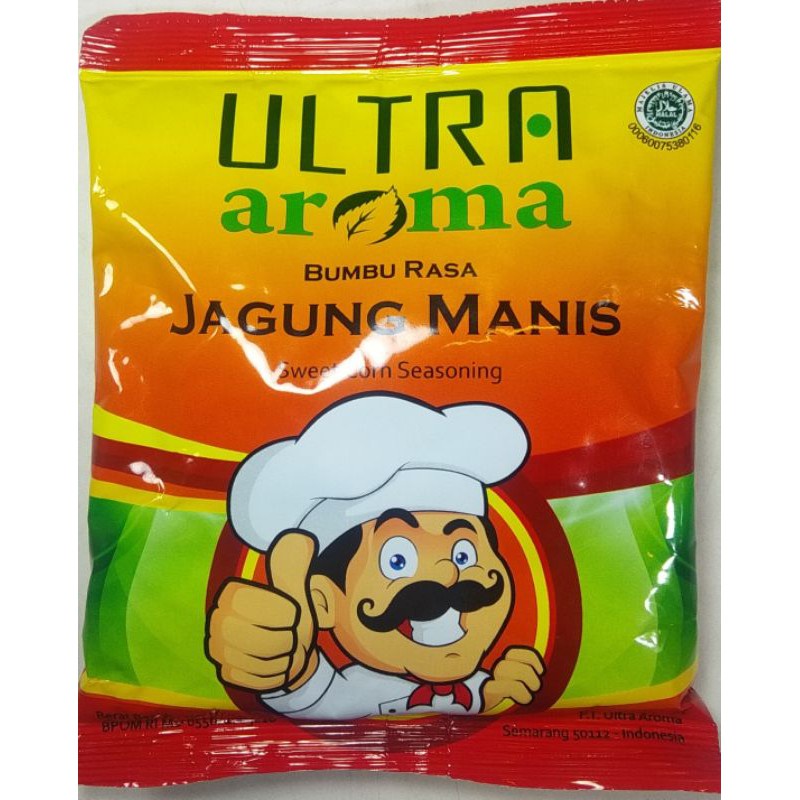 

Ultra Aroma Bumbu Tabur Rasa Jagung Manis 100gr