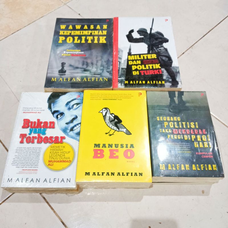 Jual Original Buku M Alfan Alfian Wawasan Kepemimpinan Politik