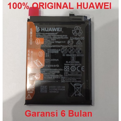 Baterai Battery  Mate 30 P40 Lite Nova 6 SE 7i View 30 HB486586ECW Original