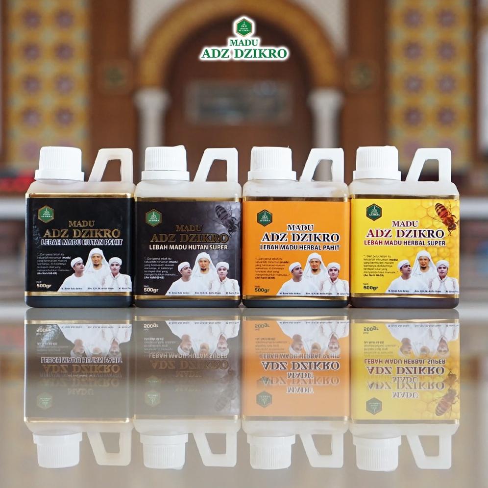 

[BAYAR DITEMPAT] kEMASAN BARU Madu Adz Dzikro Super + Brosur Adz Dzikro majelis Az Zikra