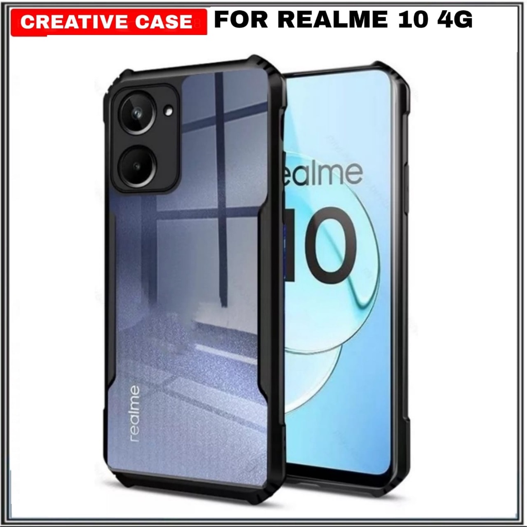 Case REALME 10 4G 2022 Tpu Shocprof Transparen Premium - REALME 10 4G