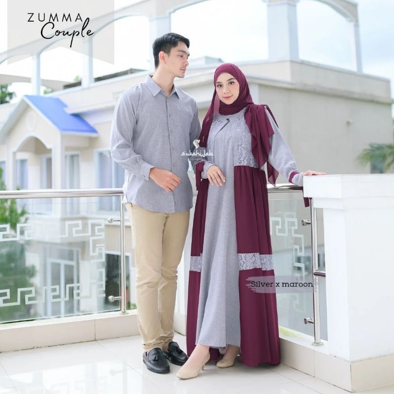 RIHAIA | Baju Koko Gamis Zumma Couple by Sukahijab