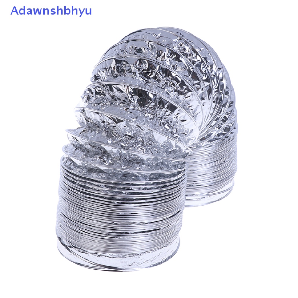 Pipa Ventilator Adhyu 4inch Tabung Aluminium Selang Ventilasi Udara Flexible Exhaust Duct2M ID