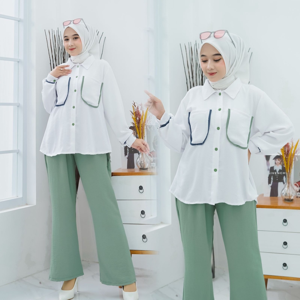 RARA SET CRINKEL AIR FLOW SETETLAN CELANA PREMIUM II SET CRINKEL VIRAL TERBARU Ii ARRAZAQU COLLECTION