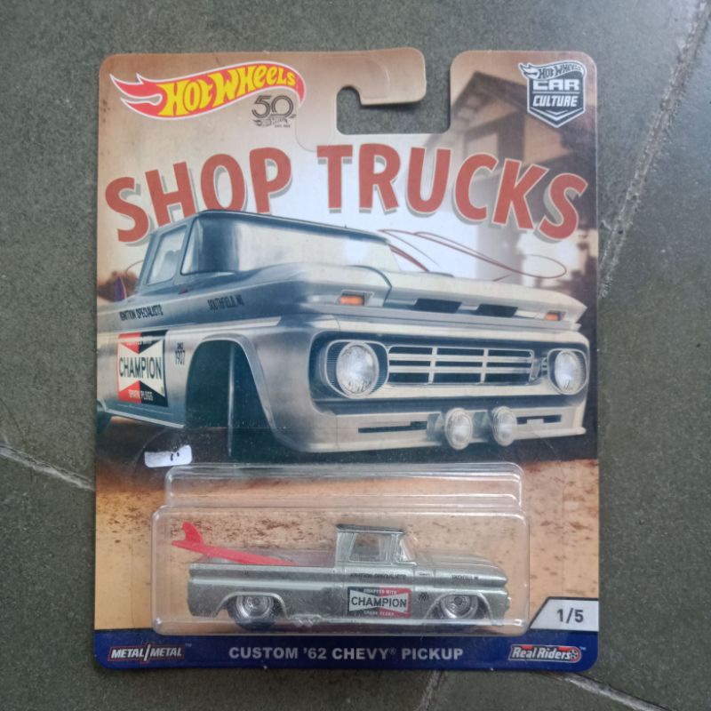 Hot Wheels "Shop Truck" (ban karet)