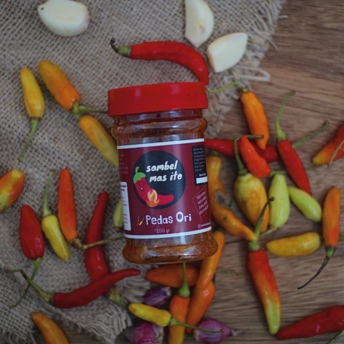 

best produk] Sambel Mas Ito Pedas Ori