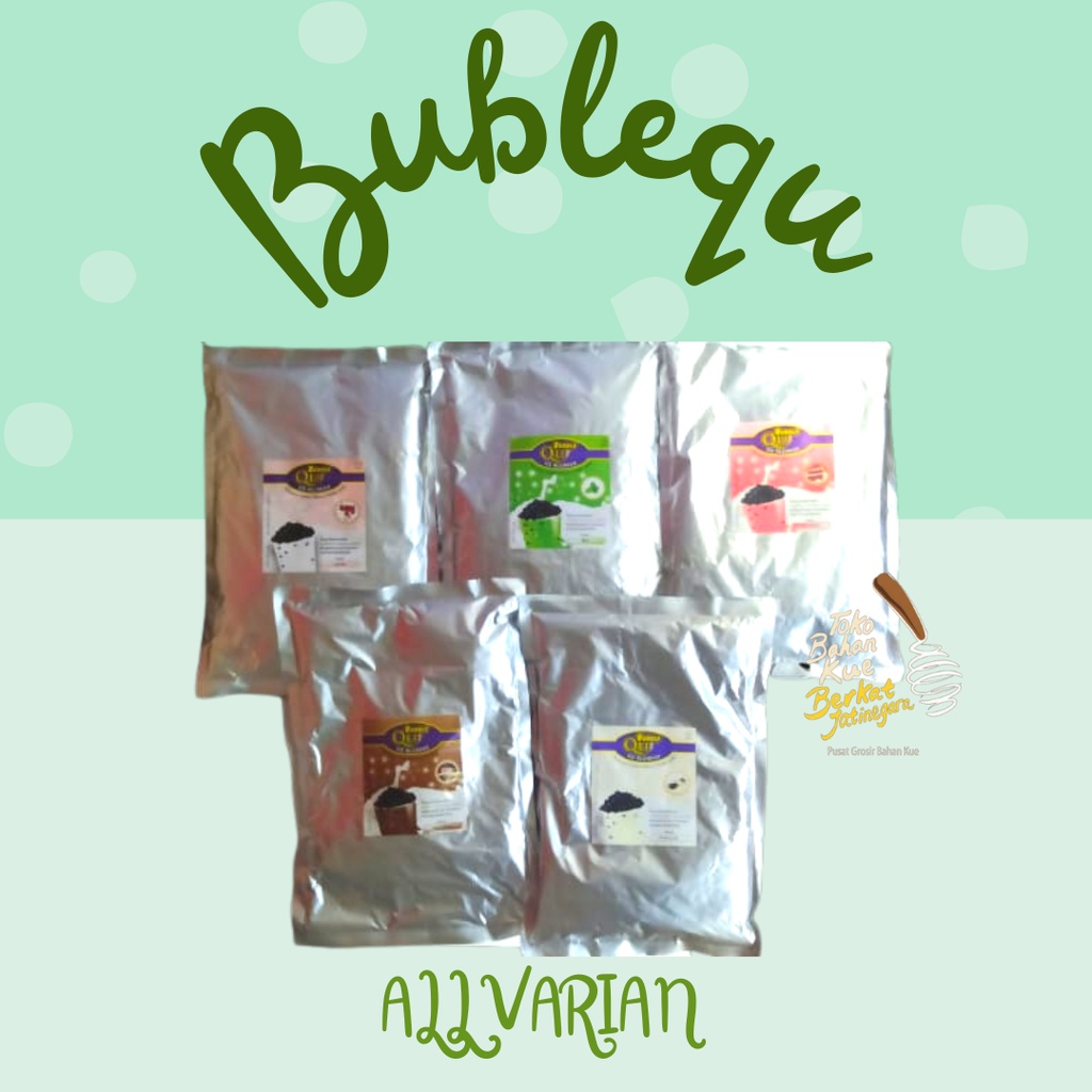 

BUBLEQU / BUBUK MINUMAN / BUBUK MINUMAN BUBBLE / POWDER DRINK 500 GR