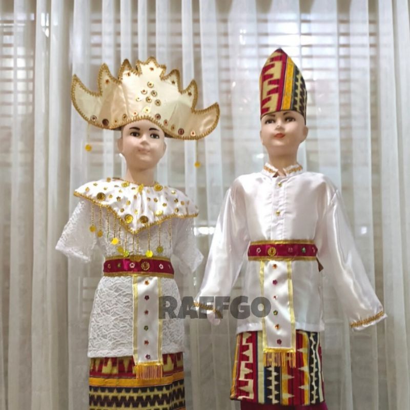 baju adat lampung anak / baju lampung anak