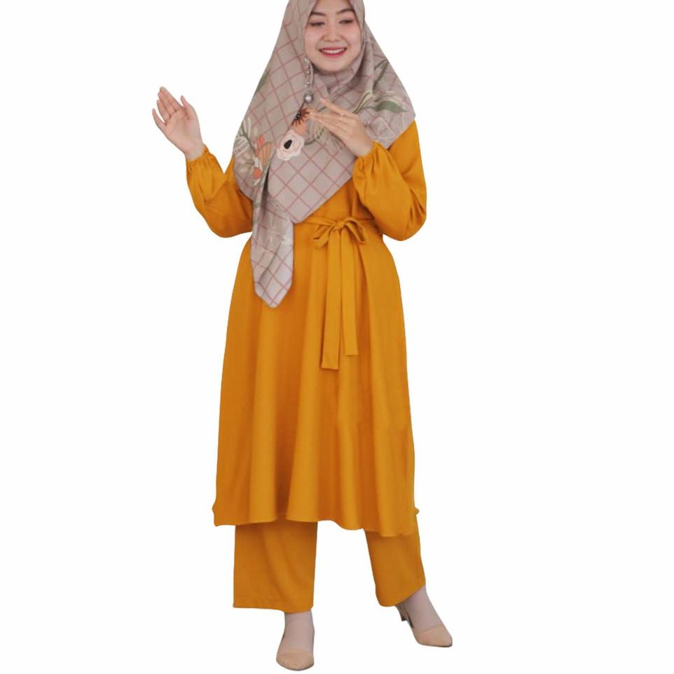 {SV.11De22ᶻ} ONE SET ITY CREPE MODEL MODEL SETELAN TUNIK (SETELAN TUNIK)