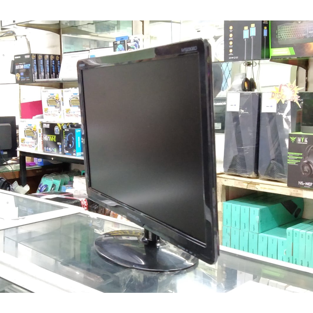 Monitor LED 24Inch Korea - Moneual untuk cctv