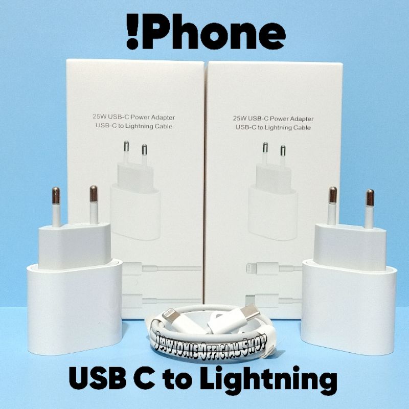 Batok Adaptor Kepala Charger Casan iP 14 Pro Max / 14 Plus Fast Charging USB C to Lightning 18W 20W 25W 35W