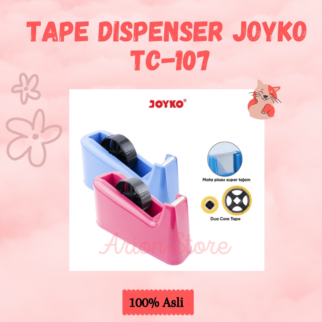 

[ARION STORE] Tape Cutter Joyko TC-107 / Tape Dispenser Joyko TC-107 [PCS]