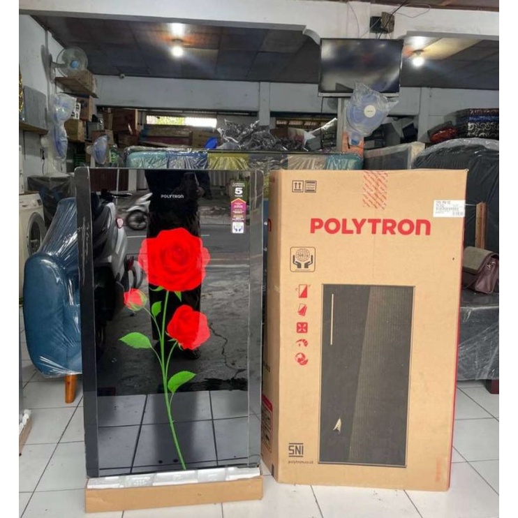 Kulkas POLYTRON MODEL TERBARU 1Pintu PRA15CRX