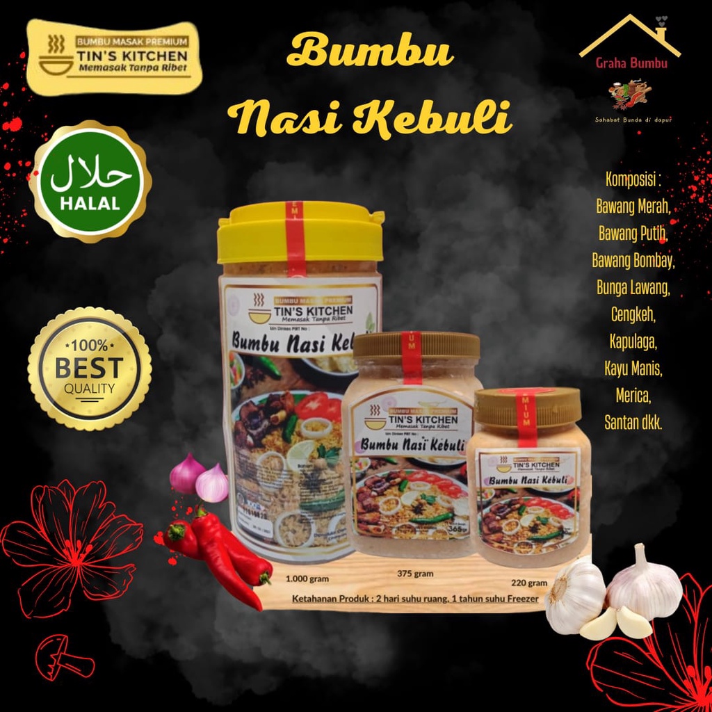 

Bumbu Nasi Kebuli Tins Kitchen Instan Best Price