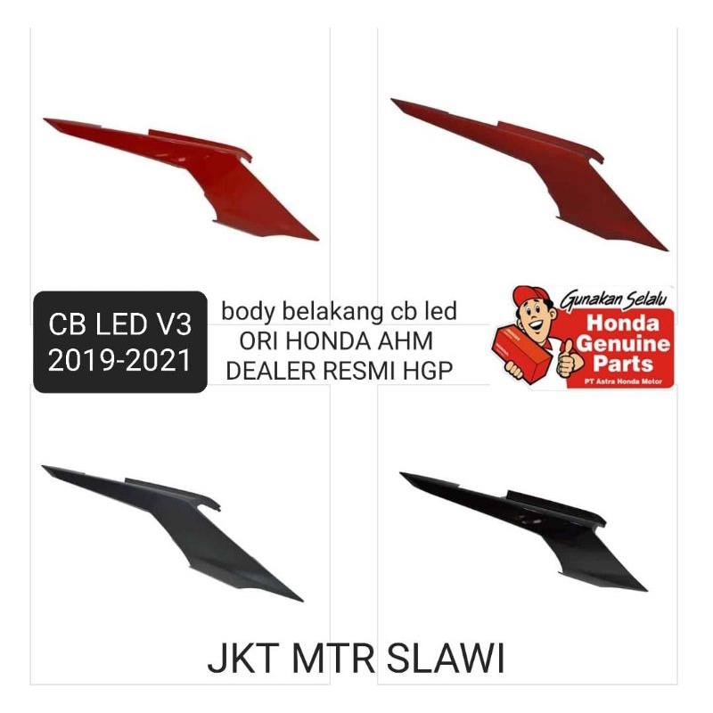 body belakang cb 150r led K15-600 V3 2019-2020 ori Honda