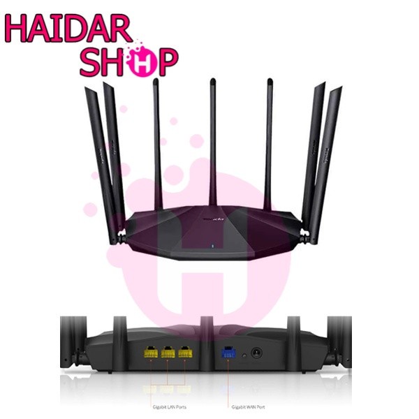 Mdo Tenda Ac23 Router Wifi Dual Band Gigabit Ac2100