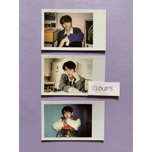 [booked] Polaroid Enhypen ggu ggu package Sunghoon Heesung
