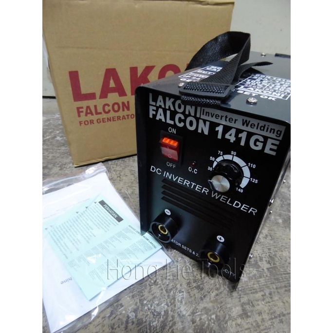 Lakoni Falcon 141GE / 141 GE Mesin Las Listrik Generator Inverter honglie77 Murah