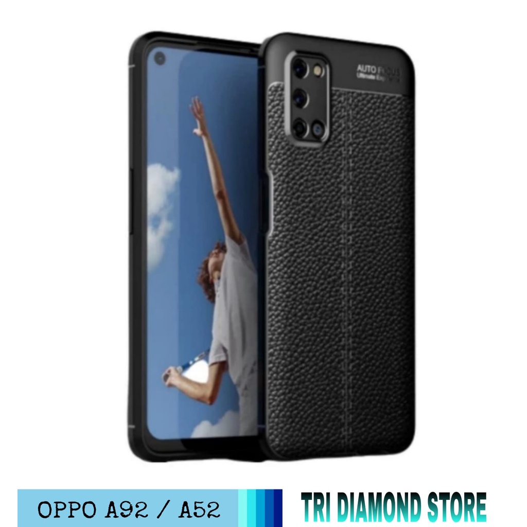 Case OPPO A92/OPPO A52 2020 Auto Focus Premium - OPPO A92, Hitam