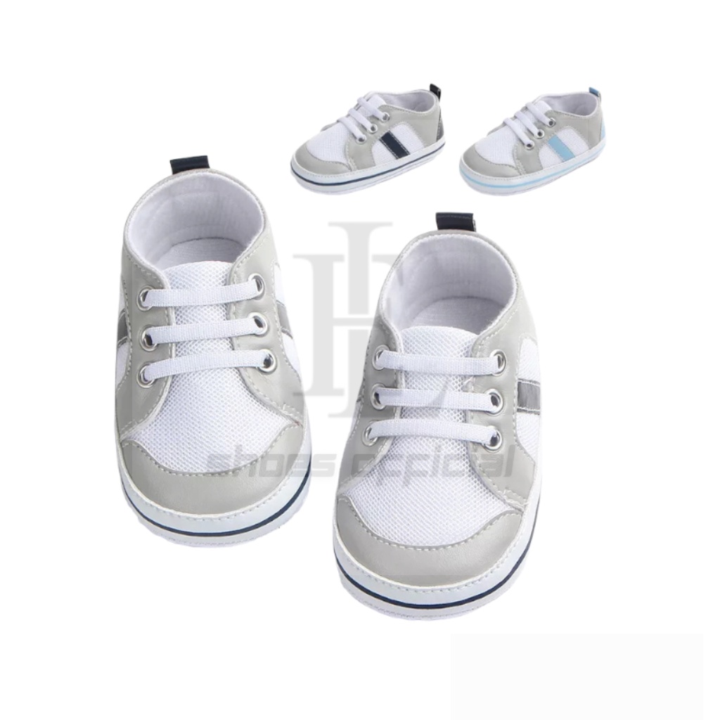Sepatu Bayi Prewalker Laki Laki 0 - 12 Bulan  Murah / Sepatu Baby  Cowok Prewalker Shoes NFS Terbaru